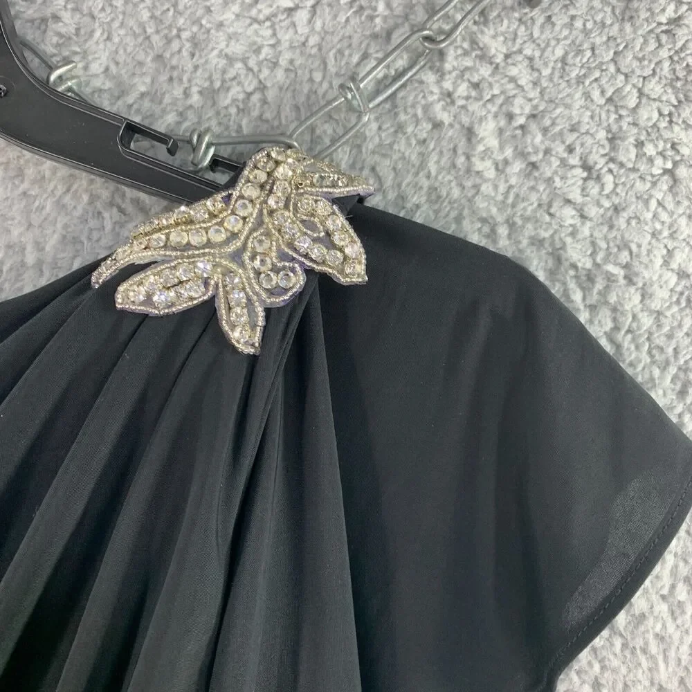 Formal Womens Long dress Sz 8 Jenny Yoo Bridesmaid Evening Mother Maxi Flowy - Picture 15 of 16